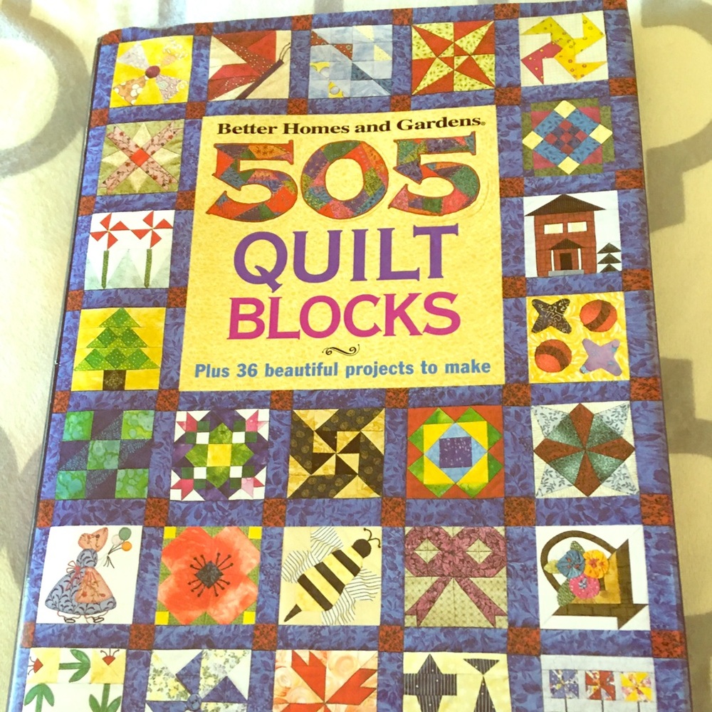 Quilt Blocks book. Excellent condition.